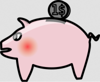 Need to retire piggy bank.